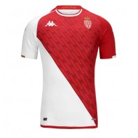 Camisa de Futebol AS Monaco Aleksandr Golovin #17 Equipamento Principal 2023-24 Manga Curta
